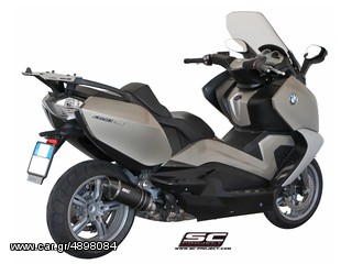 Εξάτμιση Τελικό Sc Project Oval Carbon Fiber with Carbon cap BMW C650 GT