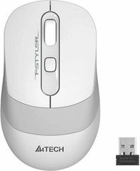 A4Tech FG10 WHITE Ασύρματο Ποντίκι 2000dpi Λευκό