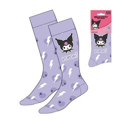 Hello Kitty Kuromi adult socks