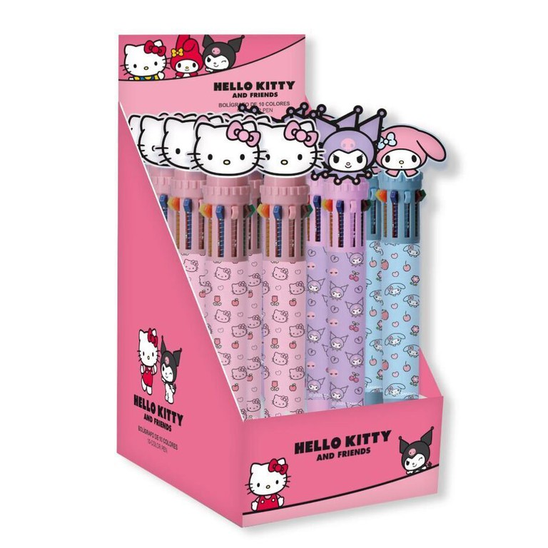 Hello Kitty assorted pen colours