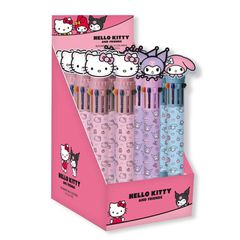 Hello Kitty assorted pen colours