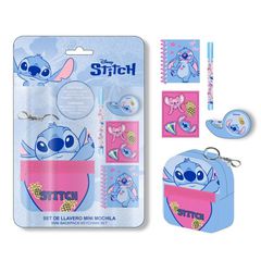 Disney Stitch Stationery mini backpack set