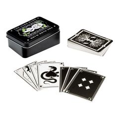 Harry Potter Dark Arts Playing Cards in a Tin / Fan Shop and Merchandise