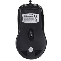 Activejet AMY-083 Mouse wired USB (optical; 1000 DPI; black)-thumb-1