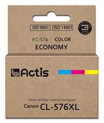 Actis KC-576 Canon printer ink, replacement Canon CL-576XL; Supreme; 15 ml; colour: cyan, yellow, magenta