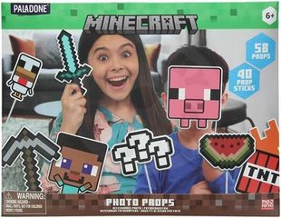 Paladone - Minecraft Photo Props Bumper Pack (58 pcs) / Fan Shop and Merchandise