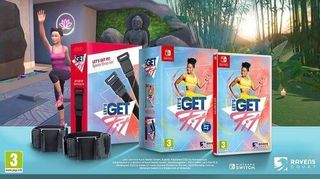 Let's Get Fit Includes Joy Con Straps / Nintendo Switch-thumb-3