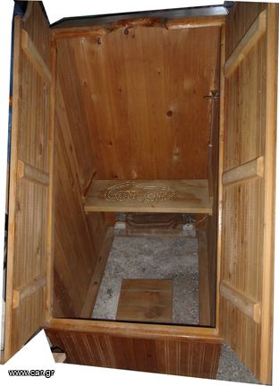 Σάουνα ξύλινη, ατομική,  ξηρής ή υγρής θέρμανσης-thumb-2