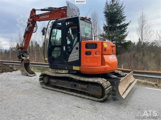 Εκσκαφέας Με Ερπύστριες Hitachi 2013 ZX85US+ΠΕΝΤΑΜΠΟΥΚΑΛΟ +ΤΑΚΑΚΙΑ+ΕΥΚΑΙΡΕΙΑ