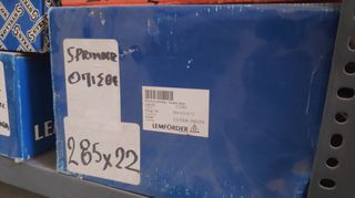 δισκοπλακες OEM για πισω αξονα (οπισθιες) , για Mercedes Sprinter , VW LT , με κωδικο : 9044230312 , Εξωτερική διάμετρος 285 mm, Πάχος δισκόπλακας 22 mm, Σύστημα φρένων Wabco Perrot