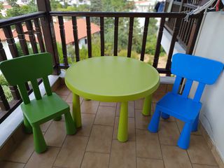 Παιδικό τραπέζι και καρέκλες ΙΚΕΑ