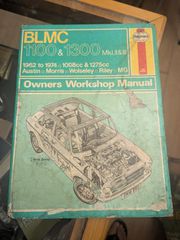 Austin Morris 1100 1300 Haynes Workshop manual