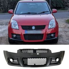ΠΡΟΦΥΛΑΚΤΗΡΑΣ ΕΜΠΡΟΣ Suzuki Swift (2005-2010)DRL day lights Sport Design