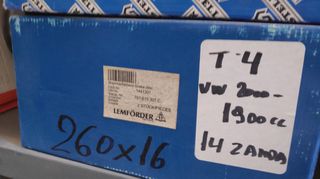 δισκοπλακες εμπροσθιες για VW Transporter , με κωδικο : 701615301c , ζαντα 14"