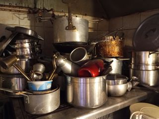 Κατσαρόλες αλουμινίου, πλασωτέ inox κτλ