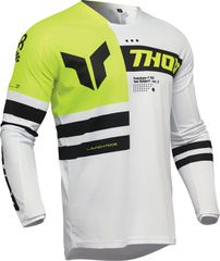 Μπλούζα MX THOR Launchmode Dozer Jersey Black, White, Acid, Fluorescent Yellow