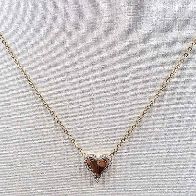 Double gold heart