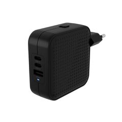 Hyper - HyperJuice 70W USB-C GaN Travel Charger (3C+1A) - Black / Electronics