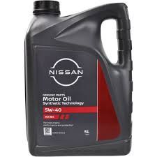ΓΝΗΣΙΑ ΛΑΔΙΑ NISSAN 5W40 ACEA A3/B4 API SN/CF 5 ΛΙΤΡΑ