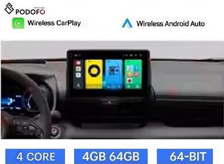 Toyota Yaris Cross (2020-2022) Android Radio 10.1" οθόνη  4+64GB Ασύρματο CarPlay & Aσύρματο Android Auto GPS WiFi EQ