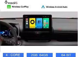 Toyota Yaris Cross (2020-2022) | Οθόνη 10.1" | Android 13 | Car Radio Navigation | 2+64GB | Ασύρματο CarPlay & Aσύρματο Android Auto | GPS | WiFi | EQ | HiFi | FM/RDS