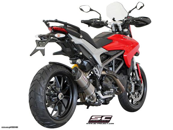 Εξάτμιση Τελικό Sc Project Oval Carbon Fiber with Carbon cap DUCATI HYPERMOTARD 821  Low Possition