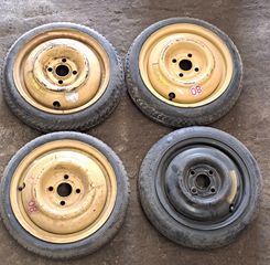 Ρεζερβα ανάγκης στενη για Honda 89-00 μοντέλο 4Χ100 καρε.