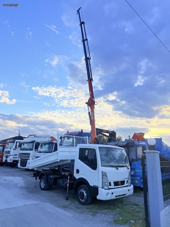 Ανατροπή + Γερανός Nissan 2015 CABSTAR NT 400   35.14   ΑΝΑΤΡΟΠΗ + ATLAS 42-4