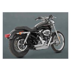 Vance & Hines για Harley-Davidson Sportster (XL) 04-13 σε χρώμιο, 2-1/2" Shortshots staggered exh. Chrome