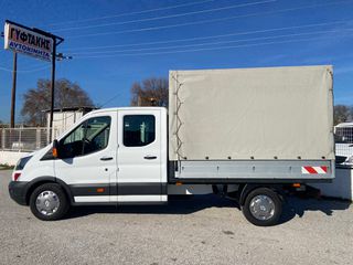 Ford Transit 2017 Διπλοκάμπινο 7 Θέσεις Klima EURO 6 Καρότσα 2.90m-thumb-2