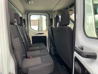 Ford Transit 2017 Διπλοκάμπινο 7 Θέσεις Klima EURO 6 Καρότσα 2.90m-thumb-43