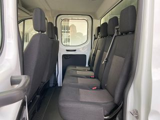 Ford Transit 2017 Διπλοκάμπινο 7 Θέσεις Klima EURO 6 Καρότσα 2.90m-thumb-38