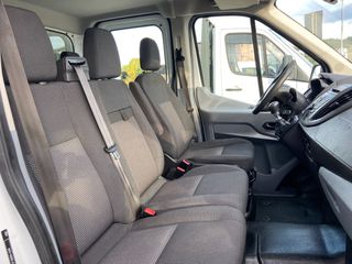 Ford Transit 2017 Διπλοκάμπινο 7 Θέσεις Klima EURO 6 Καρότσα 2.90m-thumb-44