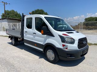 Διπλοκάμπινο Ford 2017 Transit Διπλοκάμπινο 7 Θέσεις Klima EURO 6 Καρότσα 2.90m-thumb-11