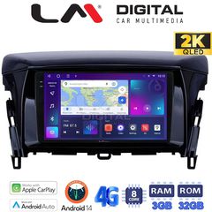 LM Digital - LM ZD8030 GPS Οθόνη OEM Multimedia Αυτοκινήτου για MITSUBISHI ECLIPSE CROSS 2018 (CarPlay/Androi