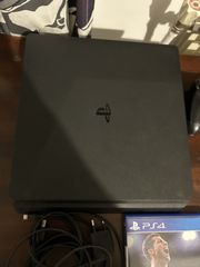 PlayStation 4 Slim και 3 παιχνίδια και ένα χειριστήριο