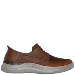 Skechers Relaxed Fit: Hasting - Rory Ανδρικό Χωρίς κορδόνι CDB - Καφέ 205211