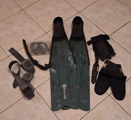 Fishing/Snorkeling 2020 Πλήρης εξοπλισμός ψαροντουφεκα