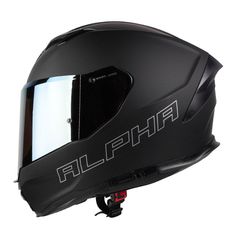 ΚΡΑΝΟΣ PILOT FULLFACE ALPHA SV (ECE 22.06) ΜΑΥΡΟ ΜΑΤ + EXTRA ΖΕΛΑΤΙΝΑ GOLD ΙΡΙΔΙΟΥ