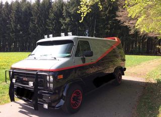 Gmc Vandura 1990 A-TEAM van - Chevy van G30