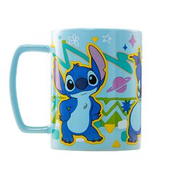 Disney Stitch Mug with teddy bear cover-thumb-2