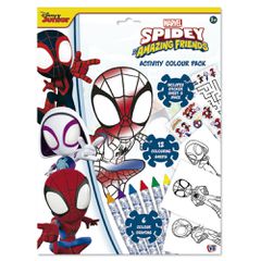 Marvel Spidey activity colour pack