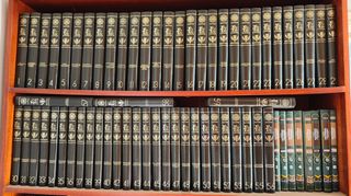 Πάπυρος Λαρούς Μπριτάνικα - 61 Δερματόδετοι Τόμοι σε Άριστη Κατάσταση!