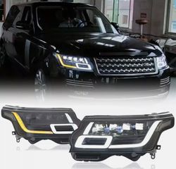 ΦΑΝΑΡΙΑ ΕΜΠΡΟΣ LED Headlight Land Rover Range Rover Vogue L405 2013-17 Upgrade Matrix Design