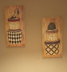 2 wall paintings