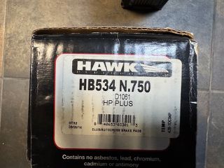 Τακάκια φρένων HAWK HP PLUS για BMW