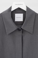 Philosophy T/R Cropped Jacket JK88157-thumb-2