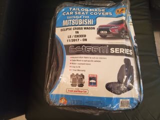 Σετ καλυμματα καθισματων Esteem Series για Mitsubishi Eclipse Cross (2017+) - Tailor Made, Αδιαβροχα
