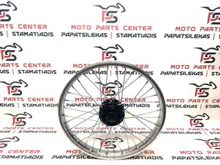 ΖΑΝΤΑ-> ΕΜΠΡΟΣ KAWASAKI KAZE-R 115 / MODENAS KRISS 125 ΑΣΗΜΙ ΜΕ ΜΑΥΡΟ ΚΕΝΤΡΟ (AFTERMARKET)