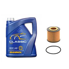 Service Pack #6 – VW Fox / VW Polo / Skoda Fabia / SEAT Ibiza 1.2 MPI – Mannol Classic 10W-40 (4 L) + Φίλτρο Λαδιού SCT SH4790P